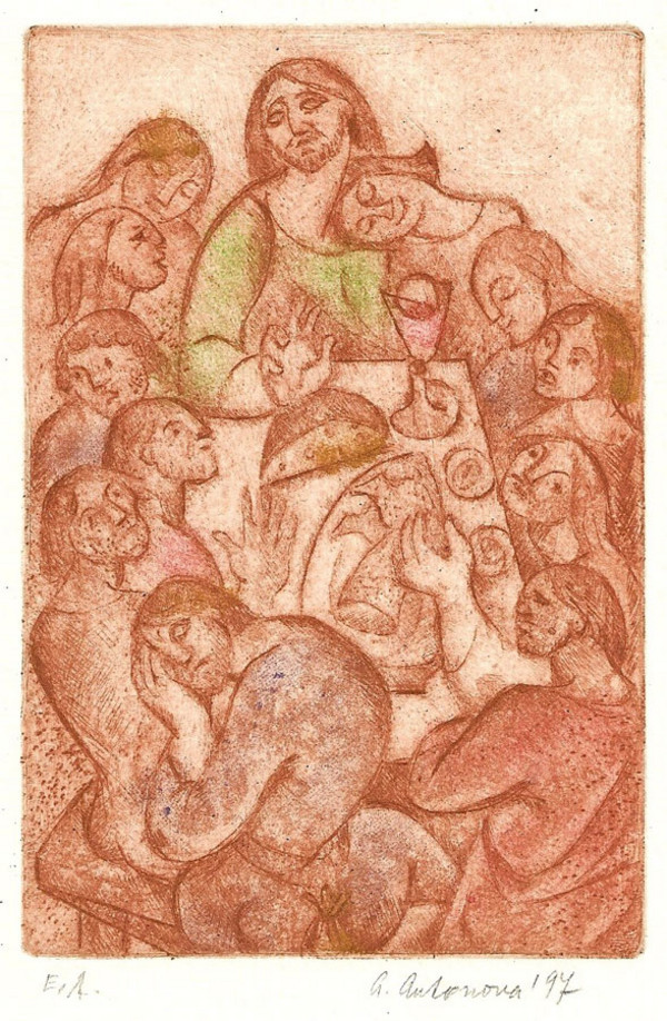 Last Supper by Alena Antonova