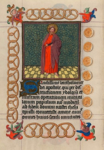 Bartholomew with pretzels