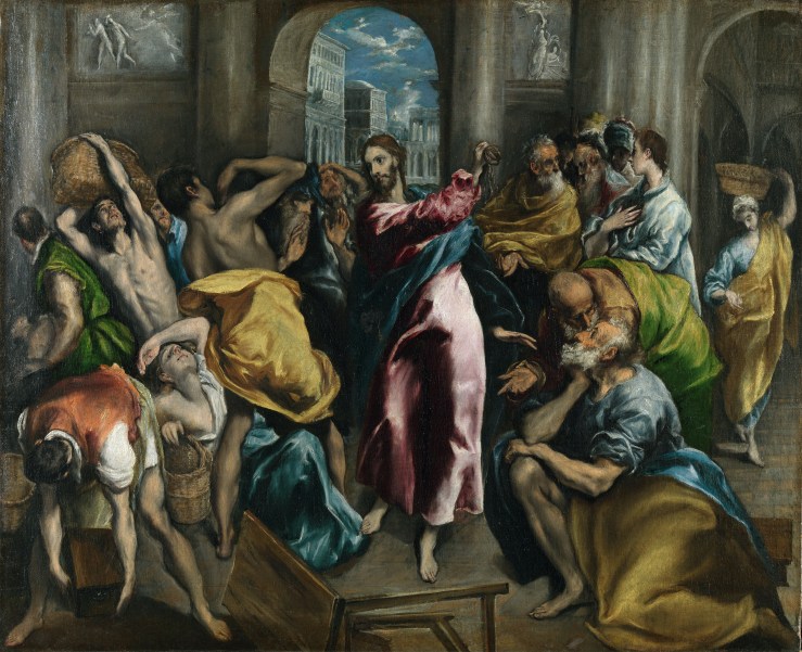El Greco_Christ Driving the Money Changers from the Temple