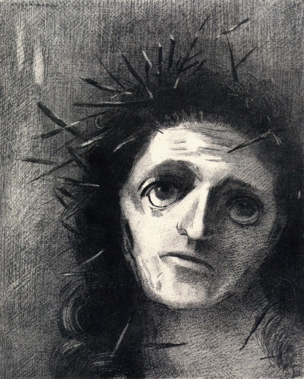 Head of Christ by Odilon Redon