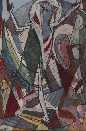 He Is Risen by Romare Bearden