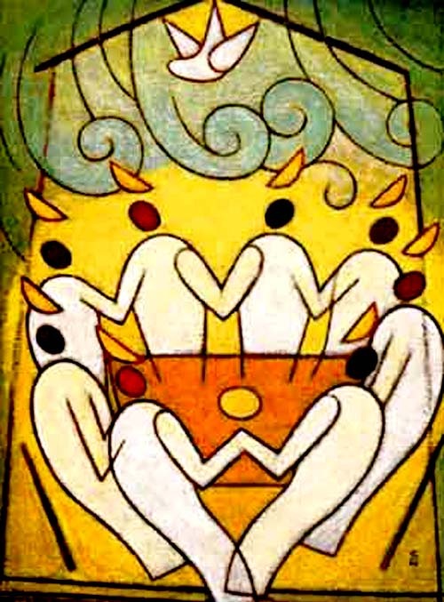 The Coming of the Holy Spirit by Soichi Watanabe