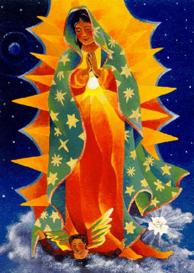 Our Lady of Guadalupe by Mickey McGrath