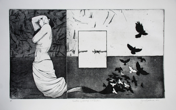 Transition of Bondage to Freedom by Yvonne Valenza