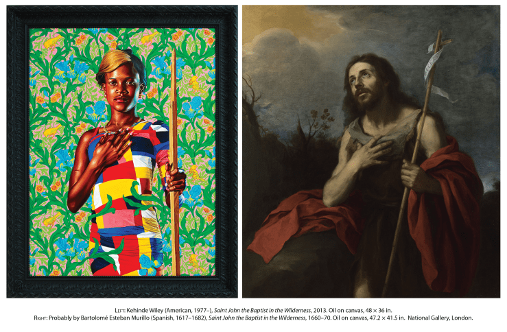 Saint John the Baptist in the Wilderness by Kehinde Wiley