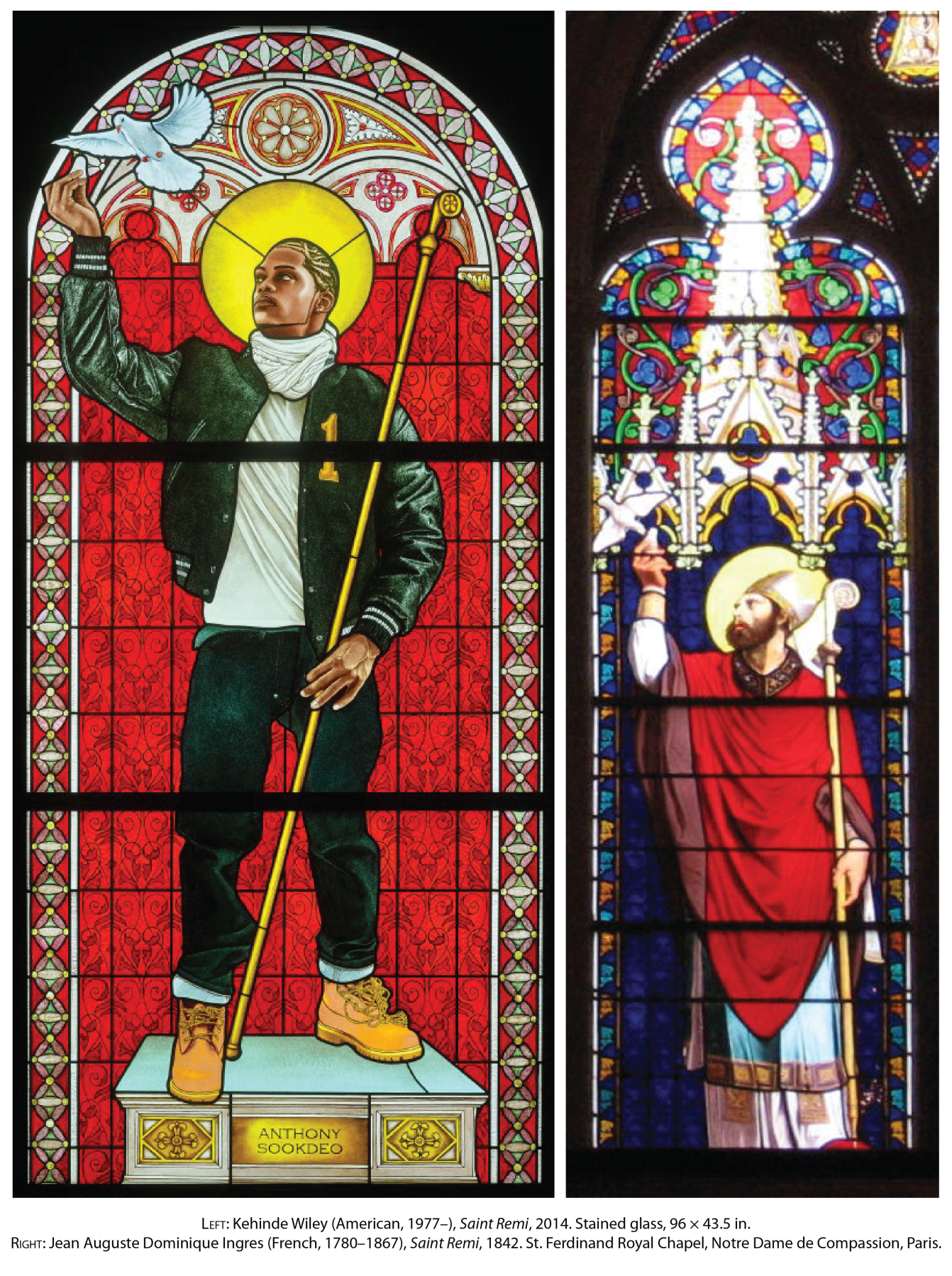 Saint Riley Christian-themed portraits by Kehinde Wiley – Art & Theology