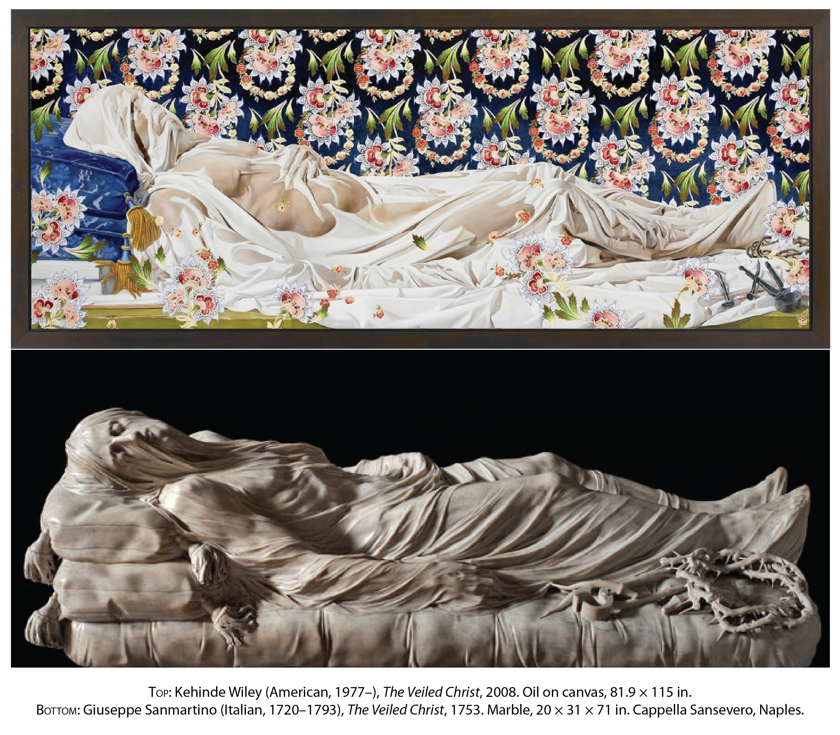 Veiled Christ by Kehinde Wiley