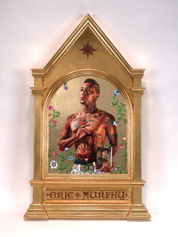 Saint Gregory Palamas by Kehinde Wiley