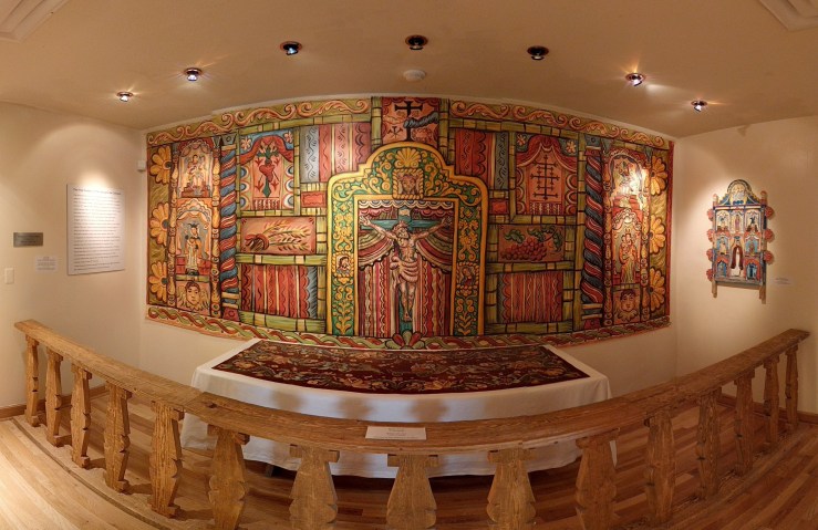 Altar screen replica by Franque Zamora