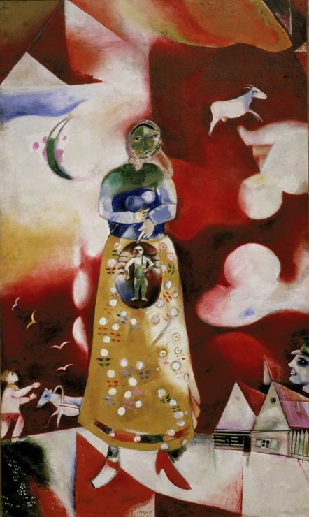 The Pregnant Woman by Marc Chagall