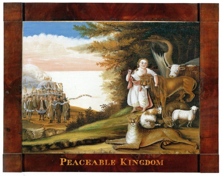 Peaceable Kingdom by Edward Hicks