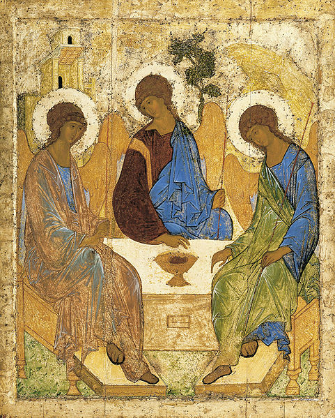 Holy Trinity by Andrei Rublev