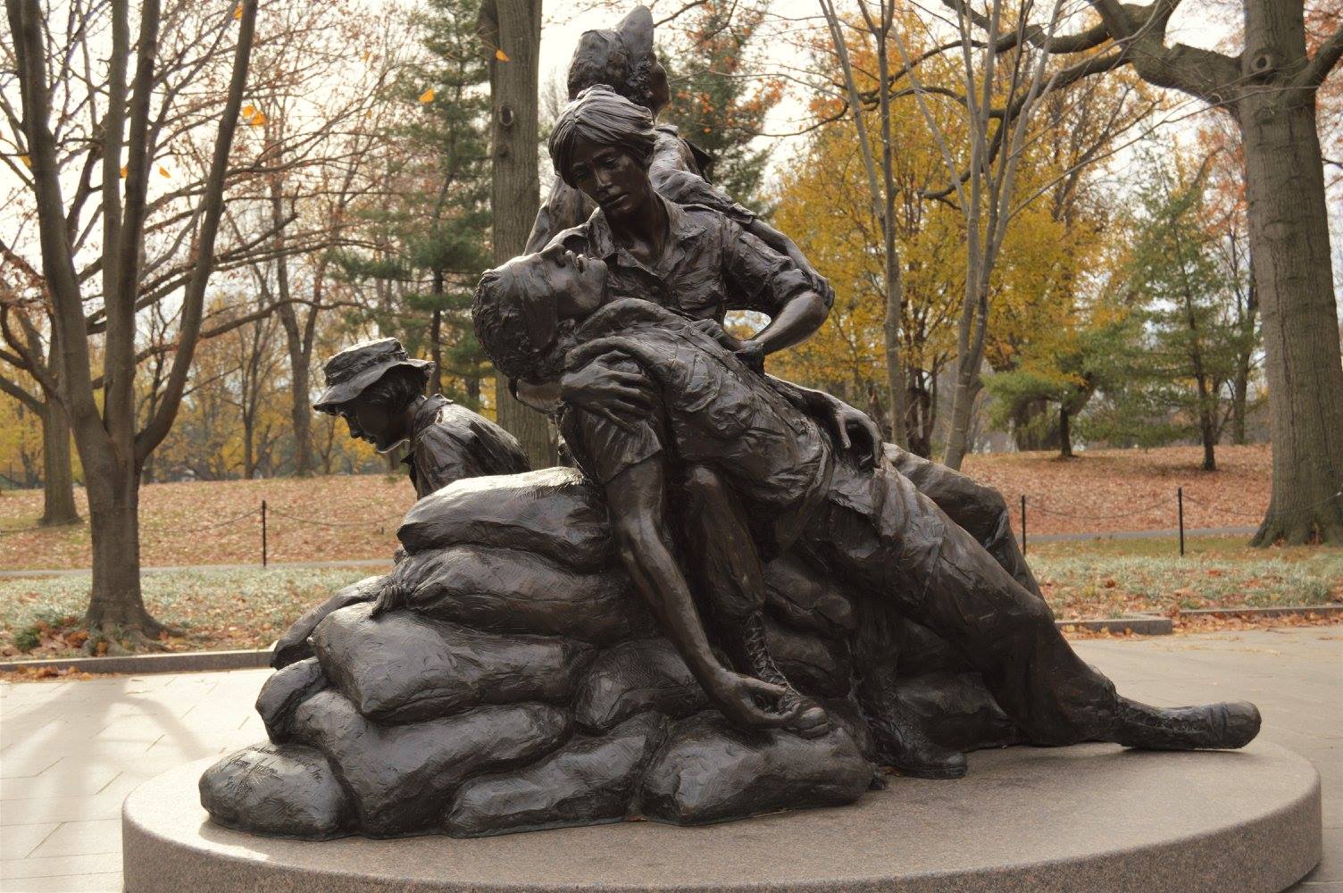 Vietnam Women's Memorial by Glenna Goodacre