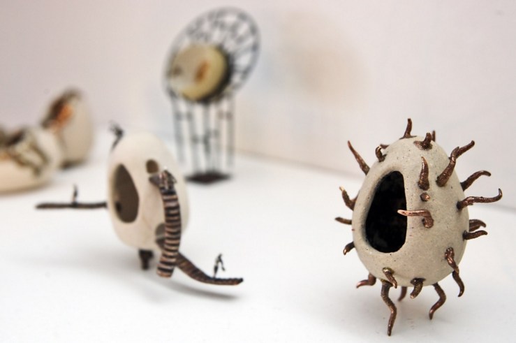 Egg Sketches (detail) by Autumn Brown