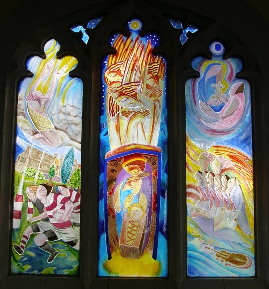 Michaelmas Term Window by Nicholas Mynheer