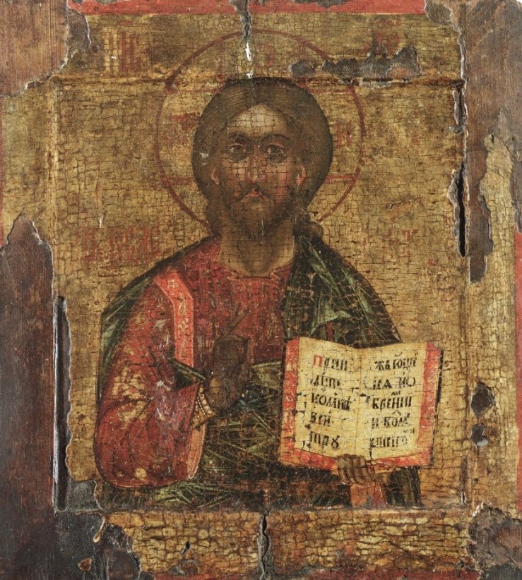 Christ Pantocrator icon (17th century)