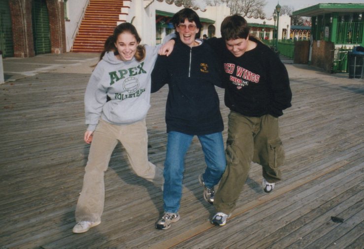 Marjie, Vic, and Orion