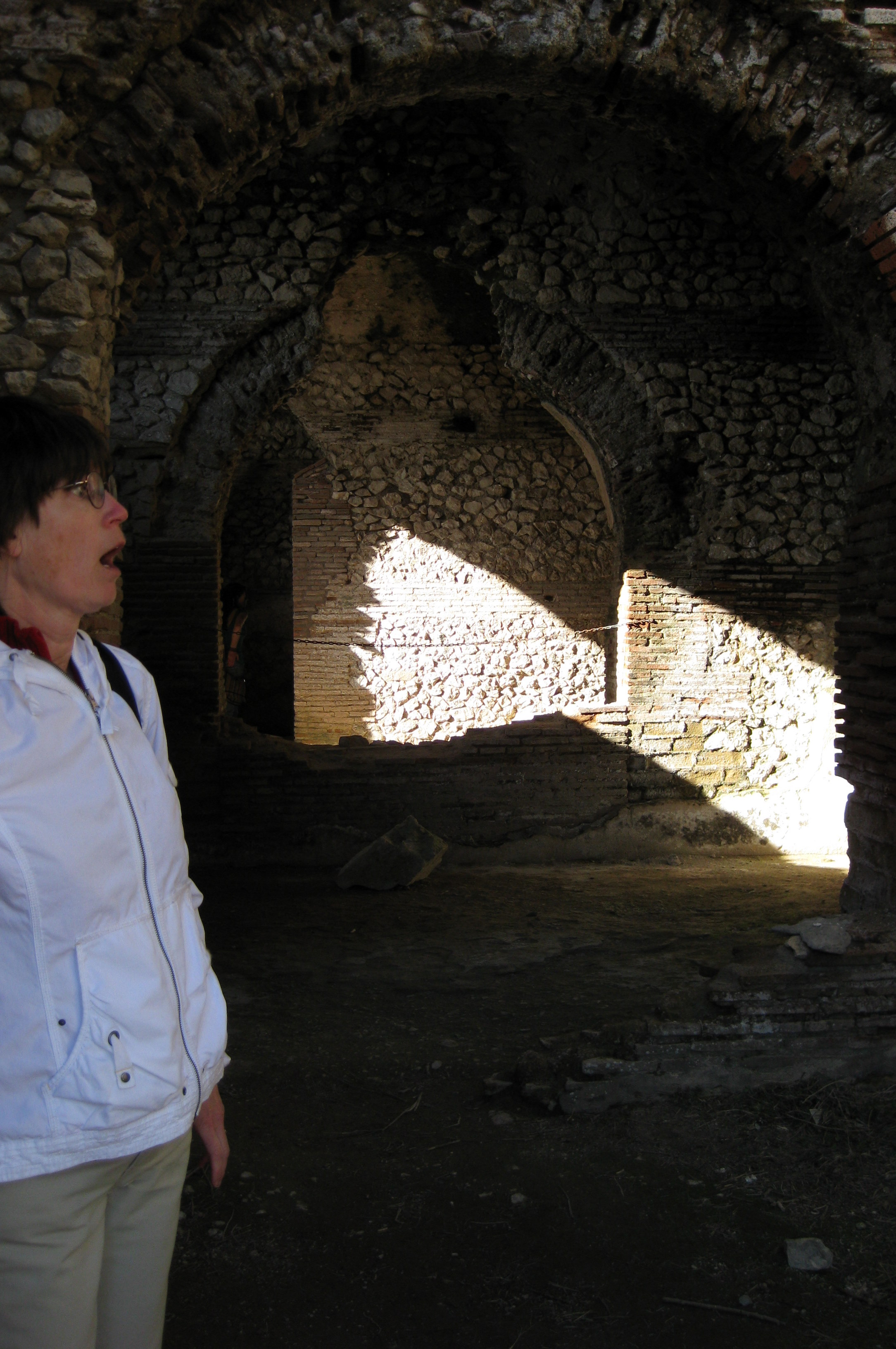 Aunt Marjie at Villa Jovis