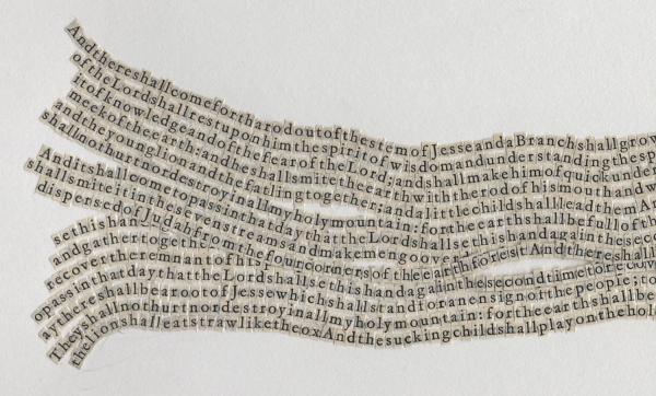 Isaiah 11 (detail) by Meg Hitchcock