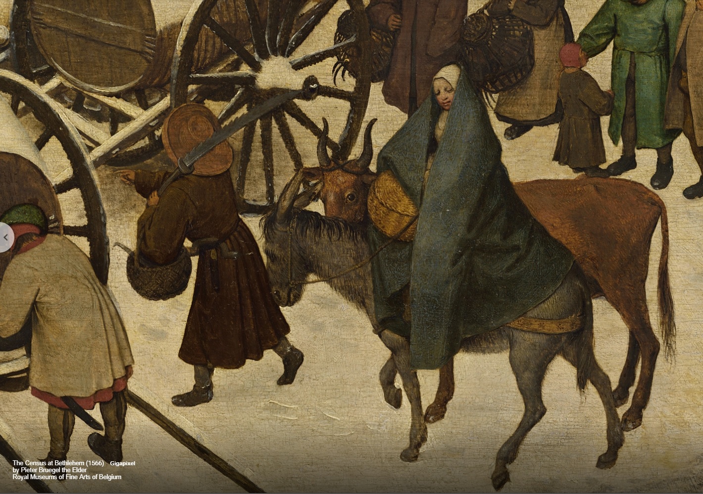 Census at Bethlehem detail