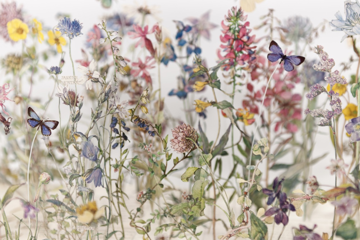 Wild Flowers of the British Isles (detail) by Su Blackwell