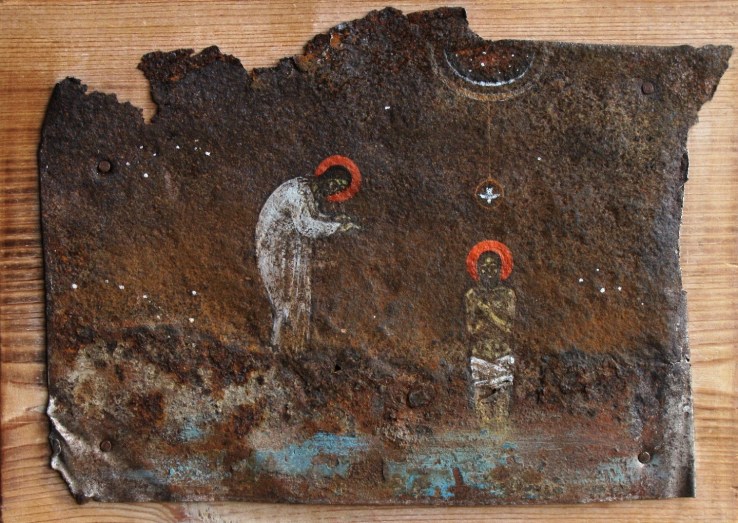 Baptism of Christ by Arsen Bereza