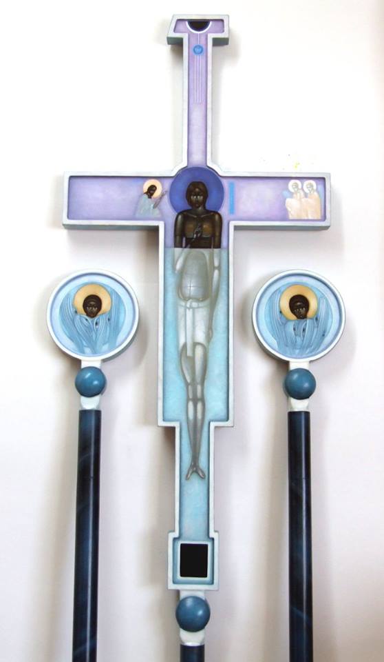 Baptism of Christ by Greta Lesko