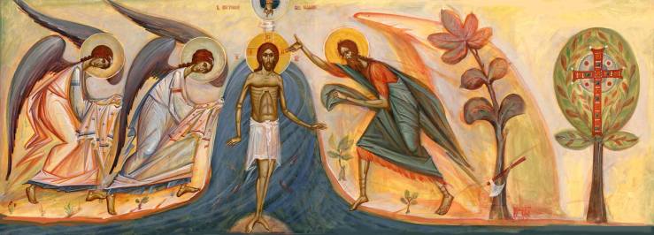 Baptism of Christ by Ioan and Camelia Popa