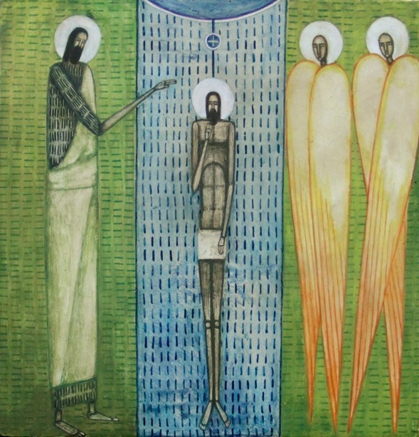 Baptism of Christ by Natalya Rusetska