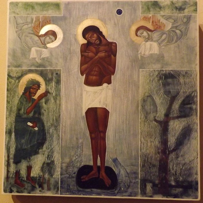 Baptism of Christ by Ulyana Tomkeyvch