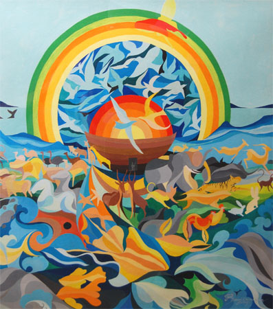 Genesis 9:13 by Sawai Chinnawong
