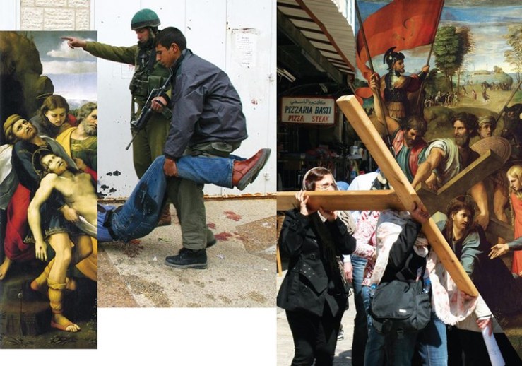 Deposition and Christ Falling on the Way to Calvary (Palestinian Museum)