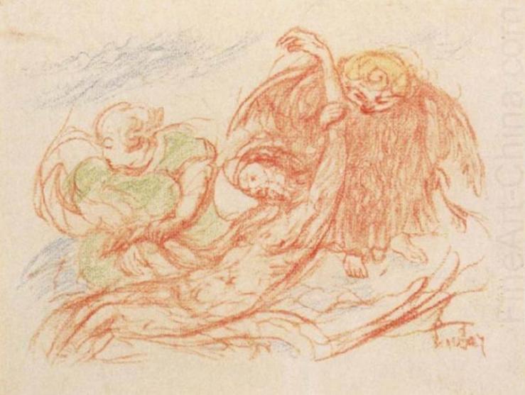Christ and Angels by James Ensor