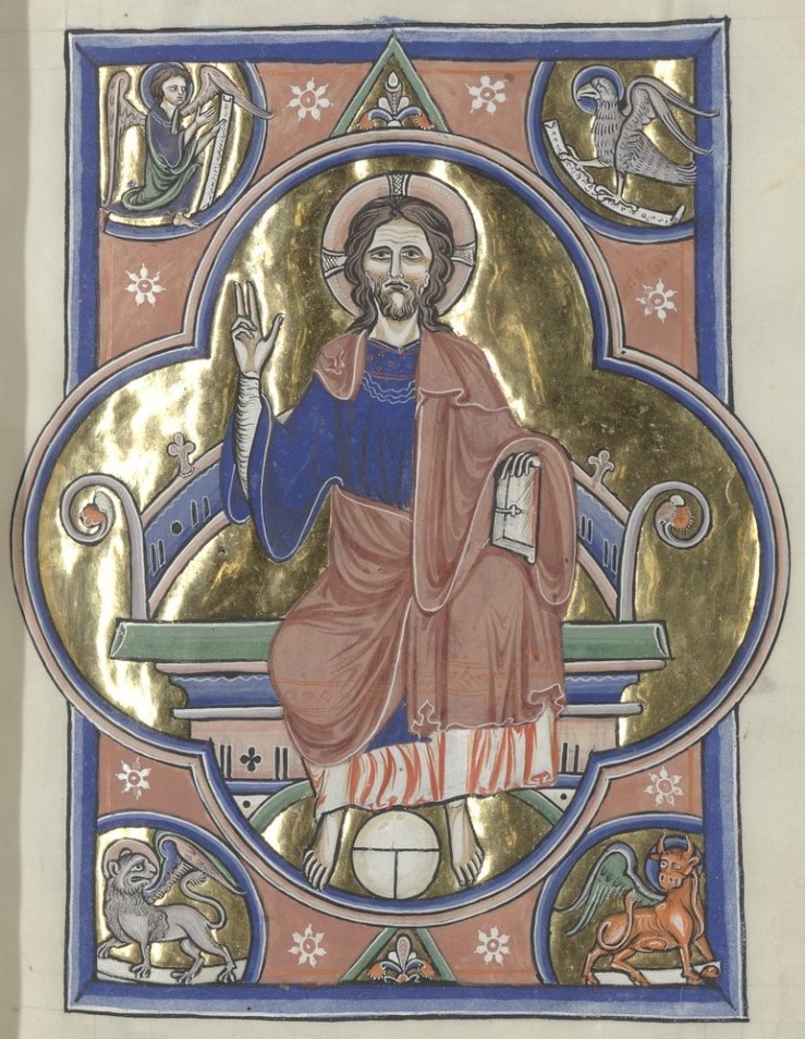 Christ Enthroned (Sainte-Chapelle Psalter)