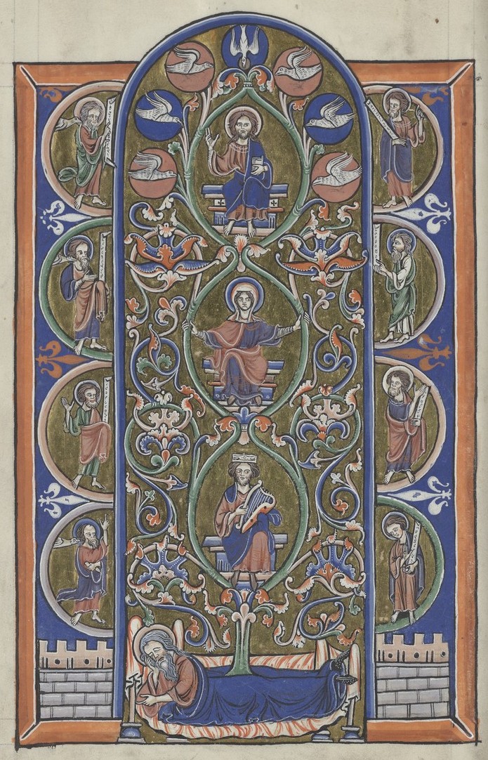 Tree of Jesse (Sainte-Chapelle Psalter)