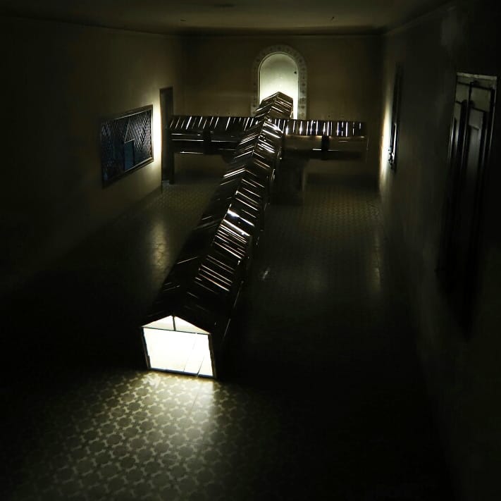 Jofre Oliveras and Stefan Krische installation