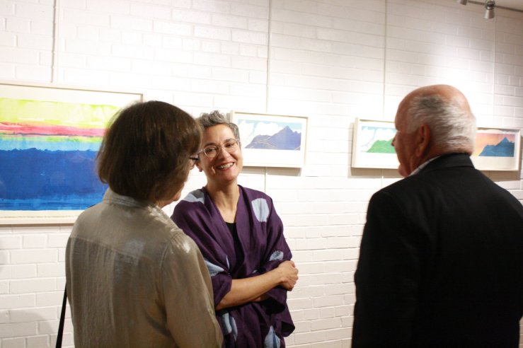 Attending exhibition (Julie Shelton Snyder)