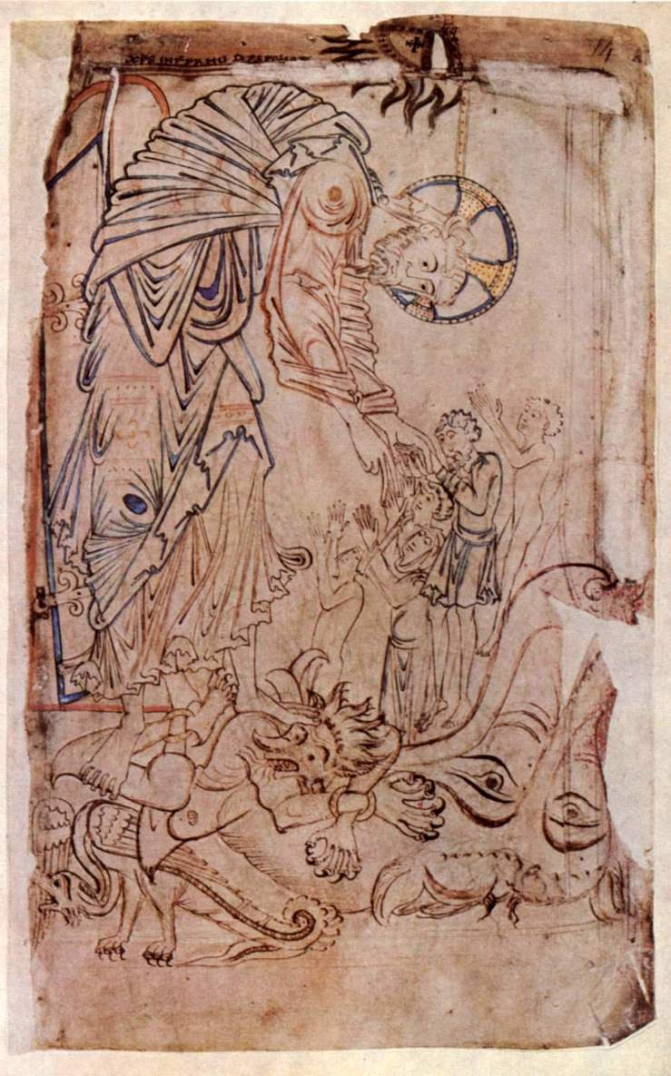 Harrowing of Hell (Tiberius Psalter)