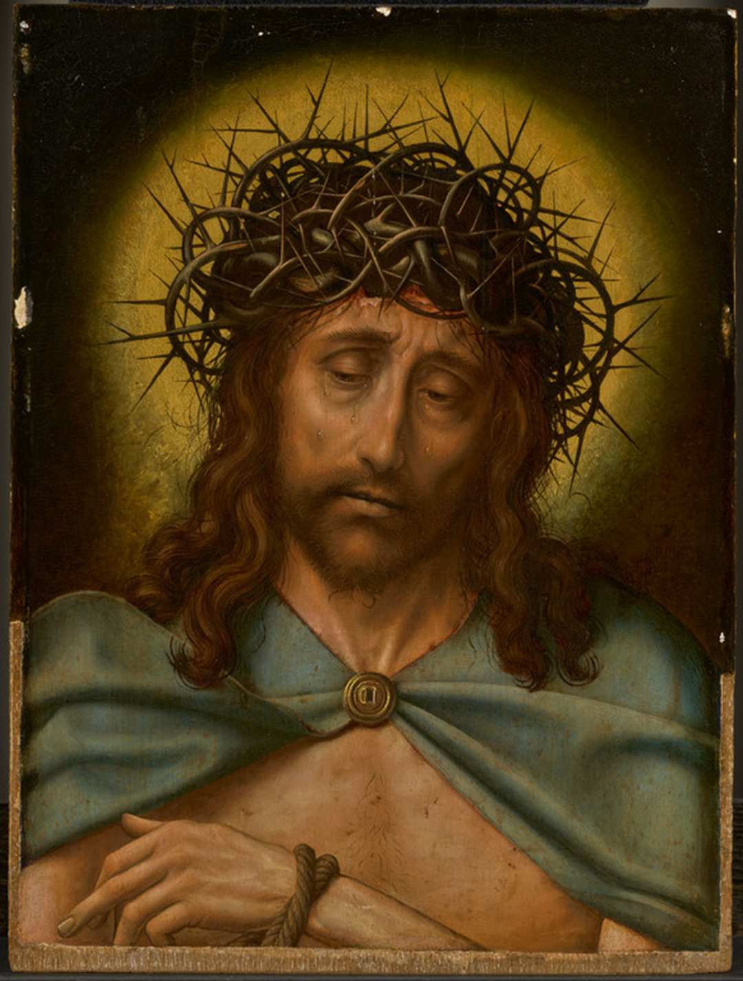 Christ as the Man of Sorrows by Quentin Metsys