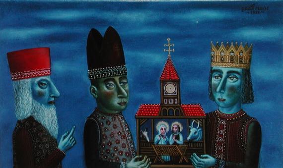 Three Wise Men by Tamas Galambos