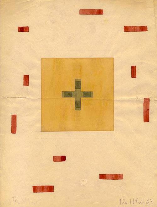 Work Drawing by Franz Erhard Walther