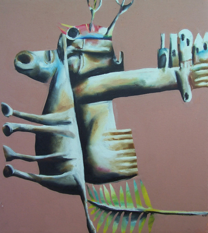 Jesus Entering Jerusalem by Nathan Simpson