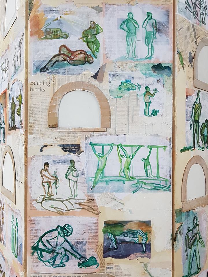 Columbarium (detail) by Masha Trebukova