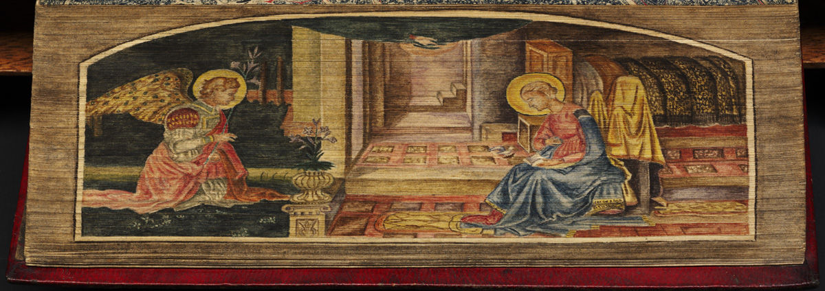 Annunciation (fore-edge painting)