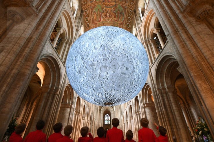 Museum of the Moon by Luke Jerram
