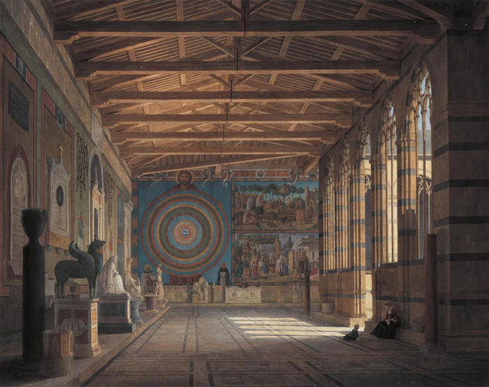 Camposanto, north gallery