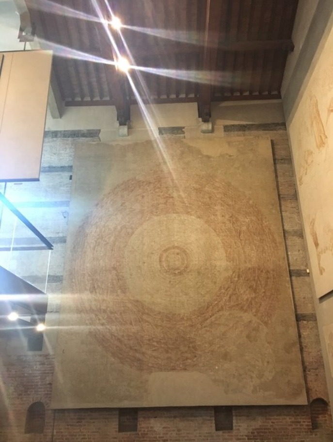 Theological Cosmography sinopia