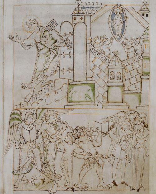 St. Peter with the keys to heaven