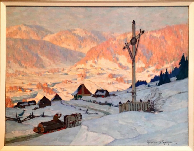 Gagnon, Clarence_The Wayside Cross, Winter