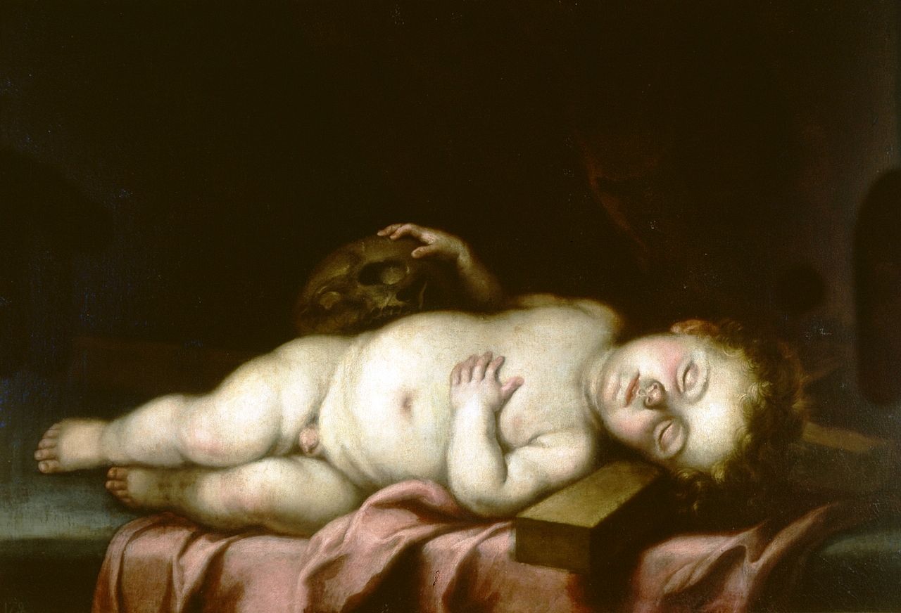 Murillo, Bartolome Esteban_The Infant Christ asleep on the cross
